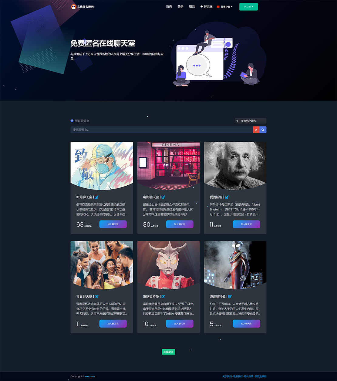 在线匿名聊天源码-学长源码测试分享 -.jpg